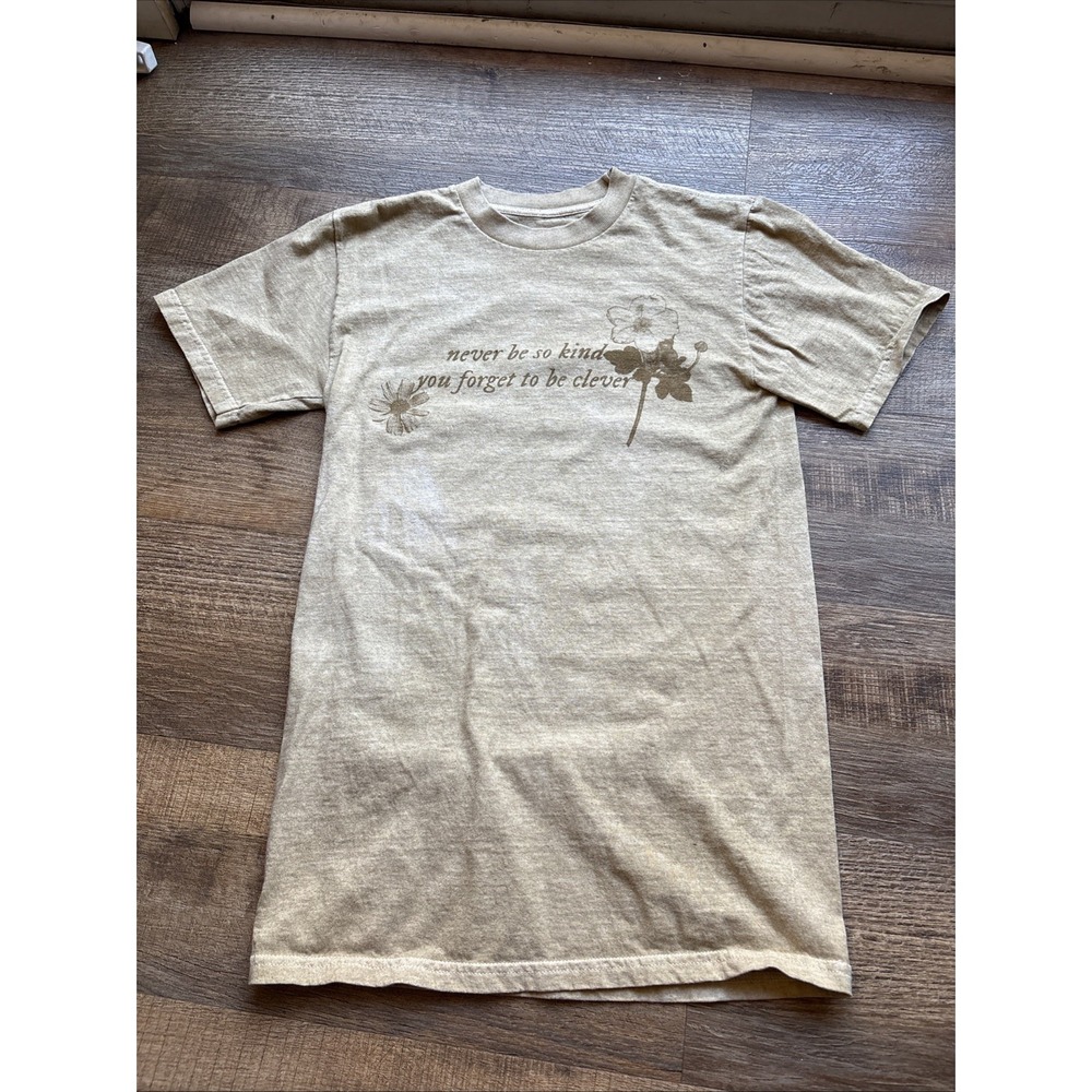 Taylor Swift Evermore T-shirt Never Be So Clever Kind Forget Be Marjorie Size Sm